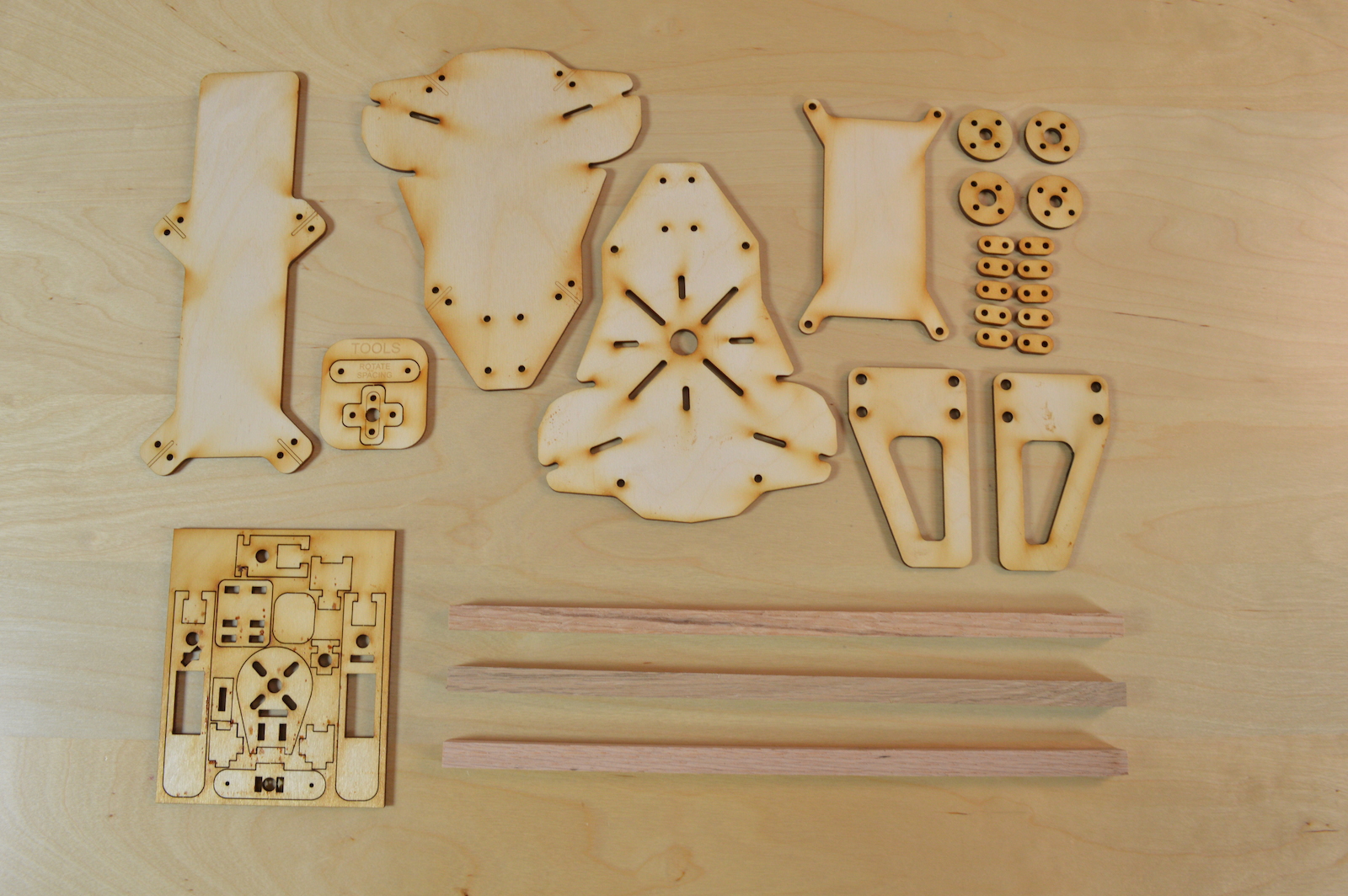 Laser Cut Tricopter Frame